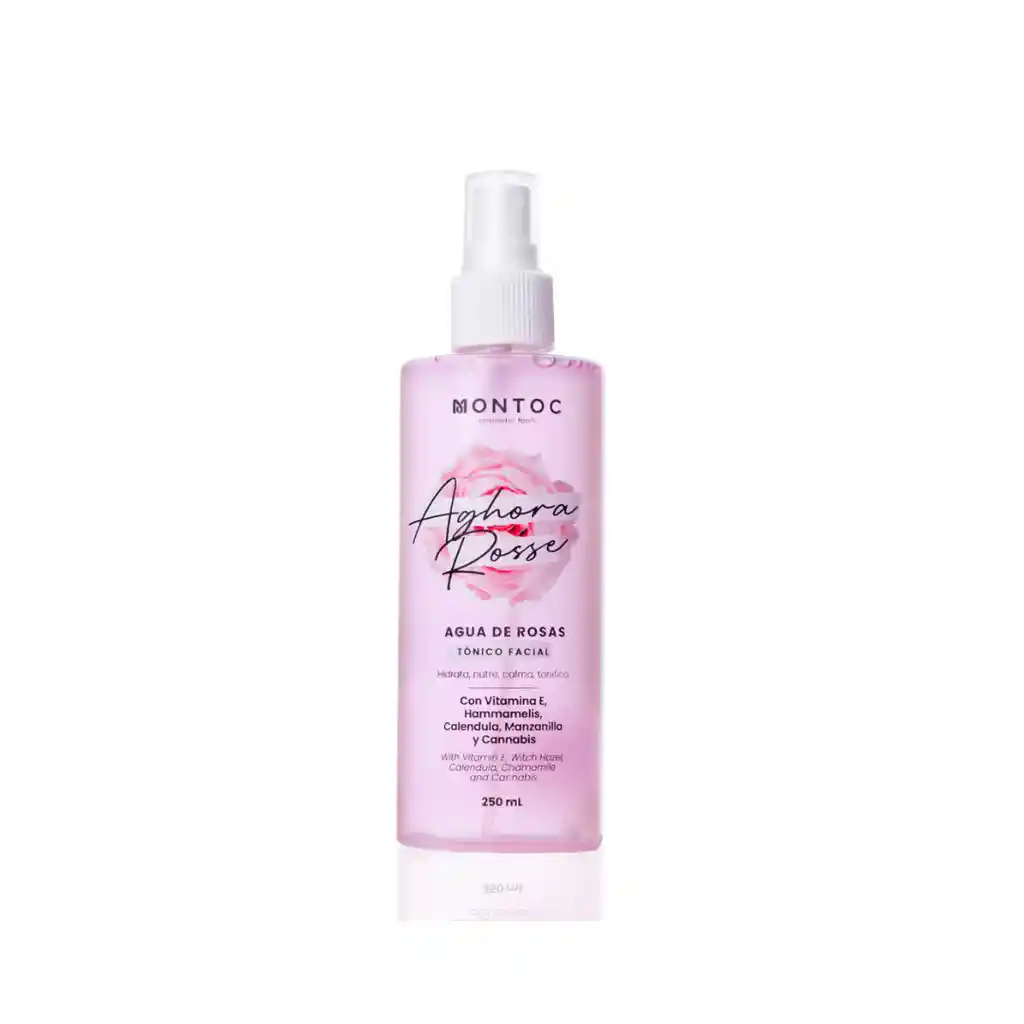 Tónico Facial Aghora Rose Montoc 250 Ml