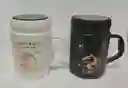 Pocillo Espejo Mugs Unicornio Blanco