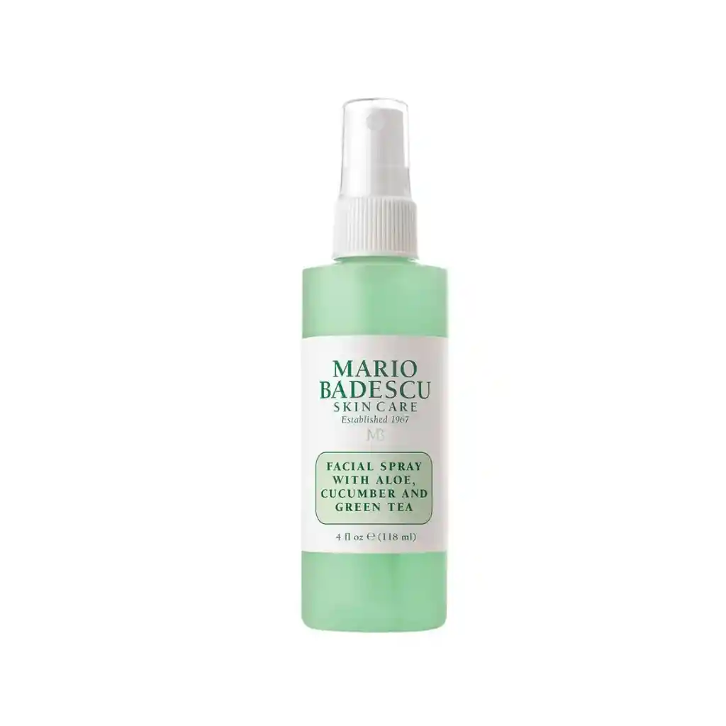 Spray Facial Mario Badescu Con Aloe, Pepino Y Té Verde 118 Ml