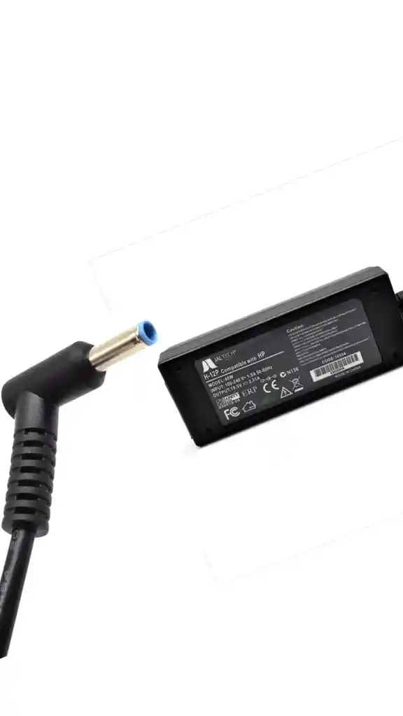 Cargador Jaltech Para Hp 19,5 V 2.31a Pta Azul