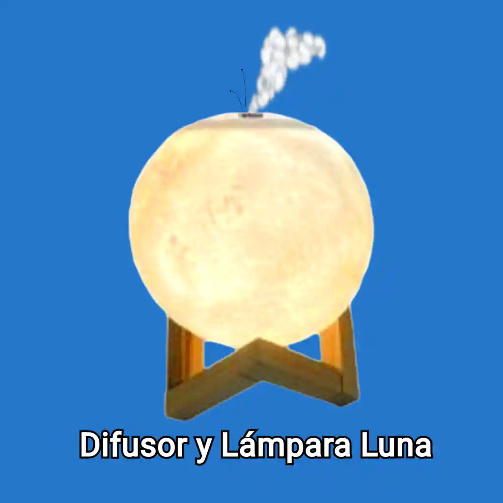 Difusor Y Lampara Luna