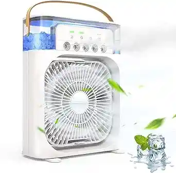 Mini Aire Acondicionado Portátil Ventilador Brisa Agua