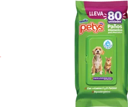 Petys Paños Humedos X 80 Und