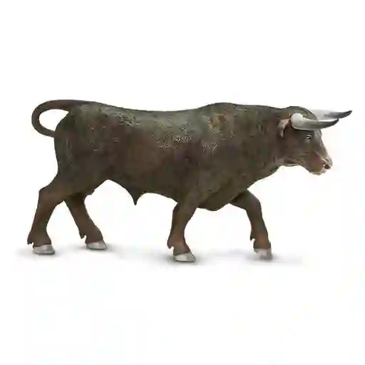 Figura Coleccionable Toro Negro Safari