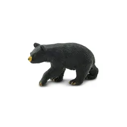 Figura Coleccionable Mini Oso Negro Safari