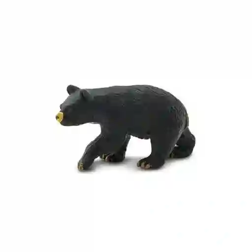 Figura Coleccionable Mini Oso Negro Safari