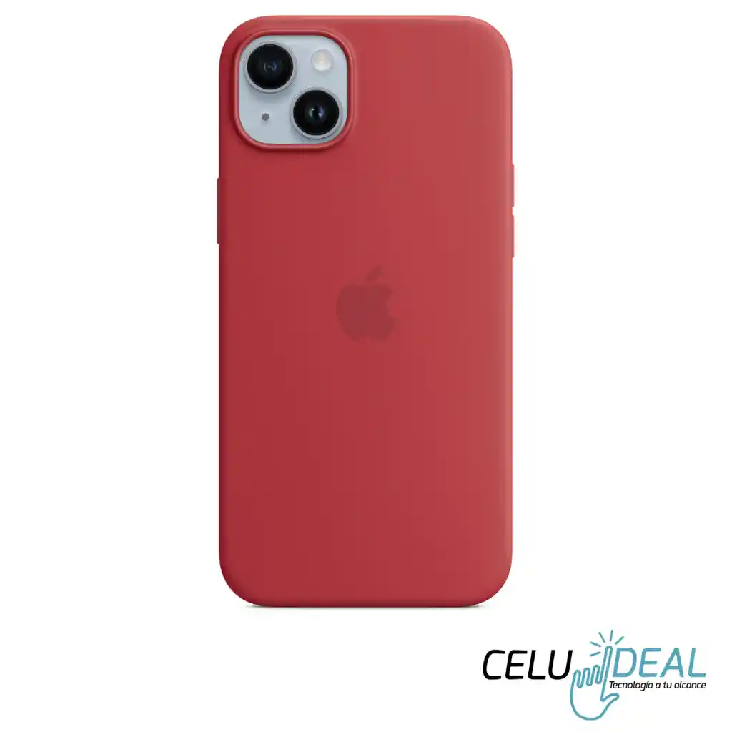 Estuche Silicona Iphone 15 Rojo