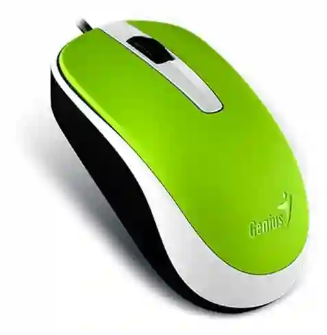 Mouse Inalámbrico Ecologico Recargable Genius Eco-8100 Verde Win Mac Linux