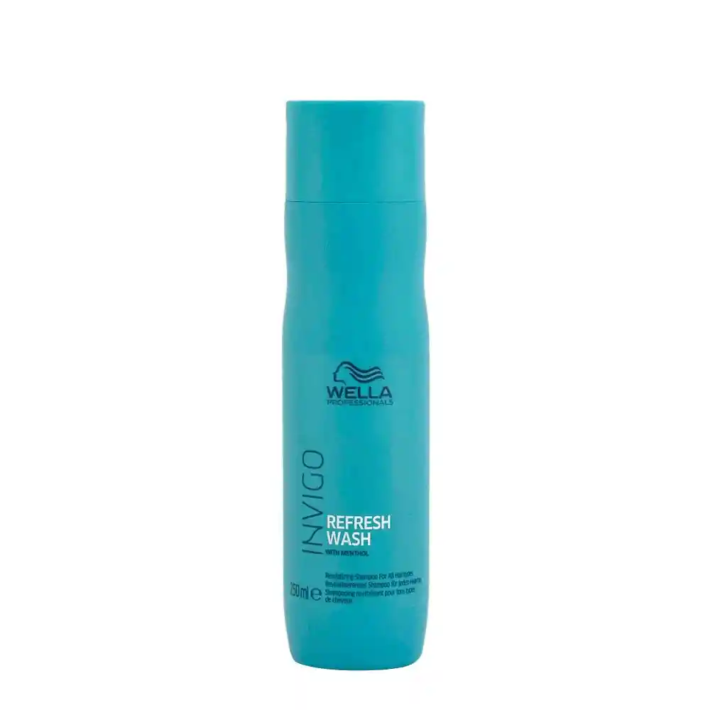 Wella Shampoo Invigo Lavado Refrescante con Mentol