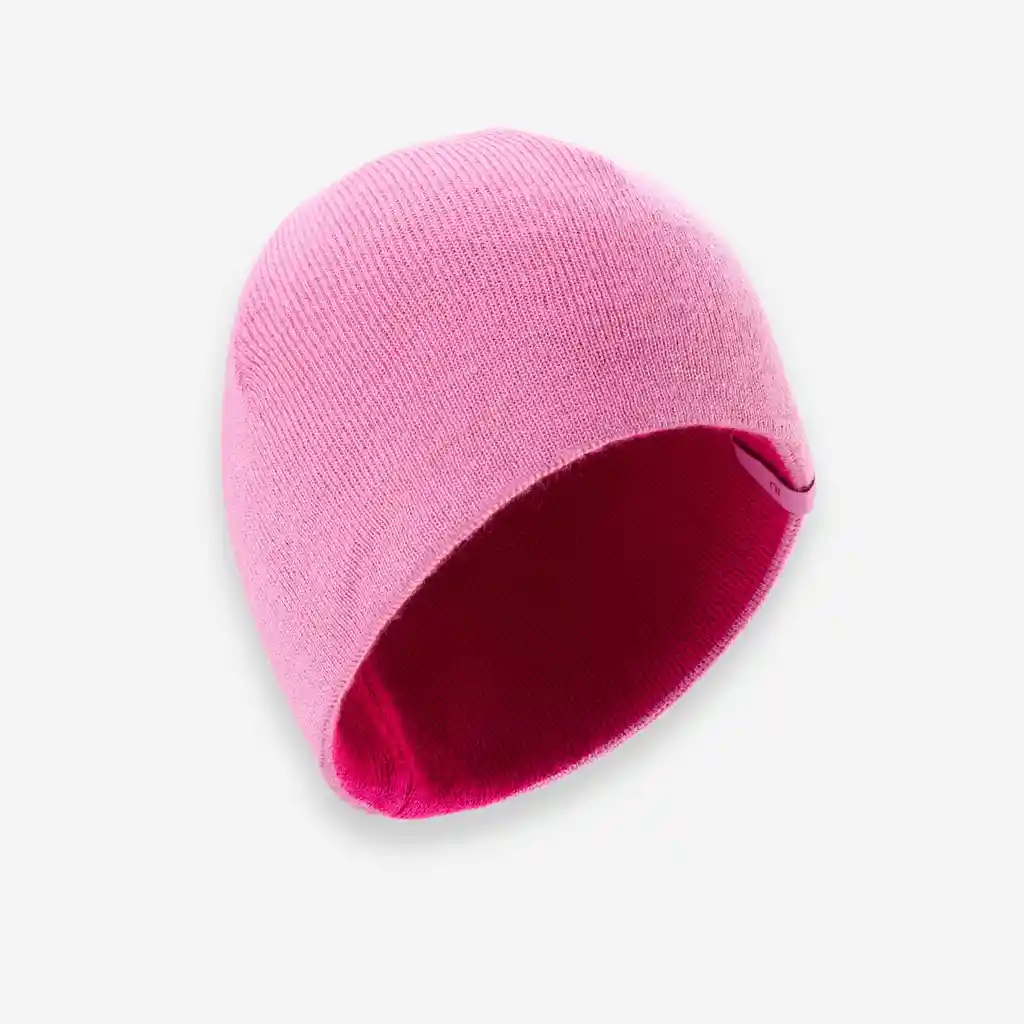 Gorro de Esquí Doble Faz Para Niños Wedze - Rosado