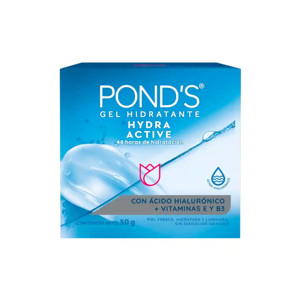 Gel Hidratante Ponds Fruity Hydra Fresh Aqua Frasco X 50 Gr