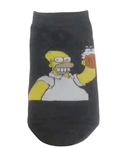 Medias Tobilleras Pequeñas Diseño Homero Simpson