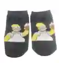 Medias Tobilleras Pequeñas Diseño Homero Simpson