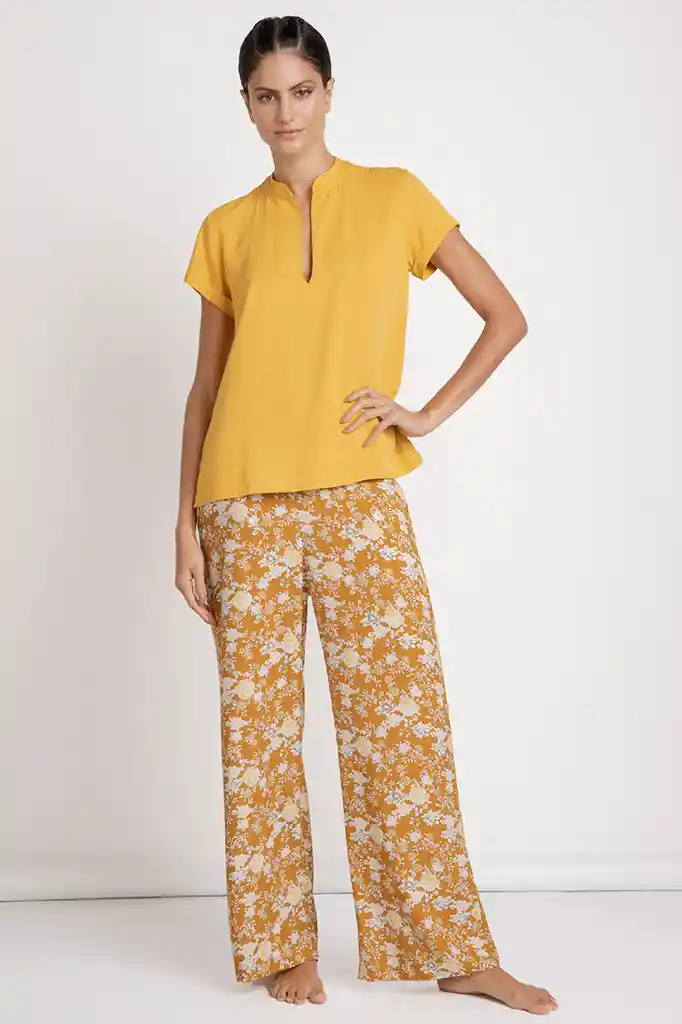 Pantalon Largo De Pijama Dama
