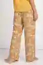 Pantalon Largo De Pijama Dama