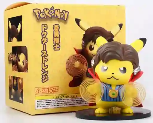 Pikachu Modo Avenger Vengador Doctor Stranger Figura De Accion Coleccionable Jug