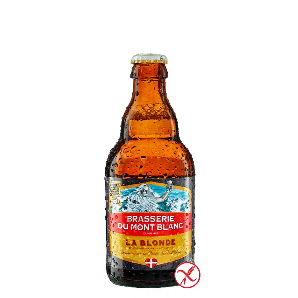 Cerveza Brasserie Du Mont Blanc - La Blonde 330 Ml