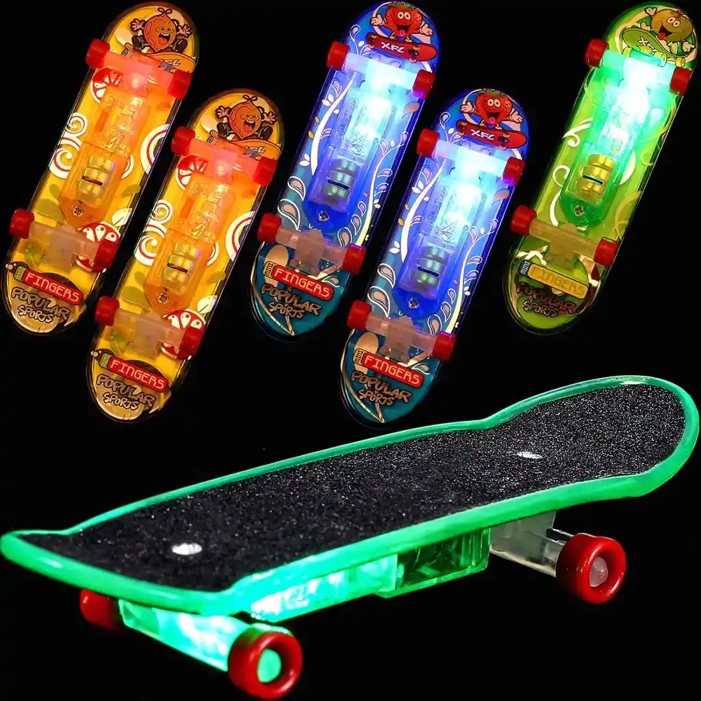 Mini Patineta Con Luz