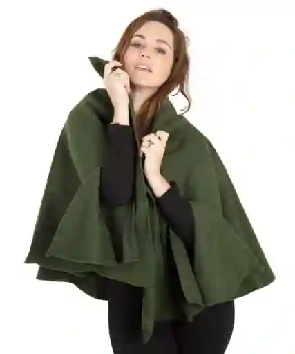 Capa Zoe Verde Militar