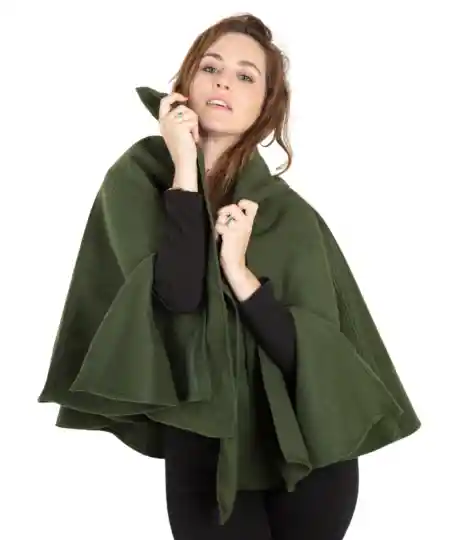 Capa Zoe Verde Militar