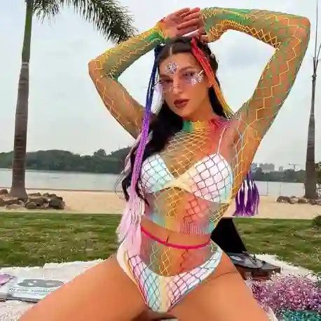 Body De Fiesta Arcoiris