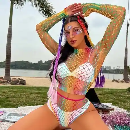 Body De Fiesta Arcoiris