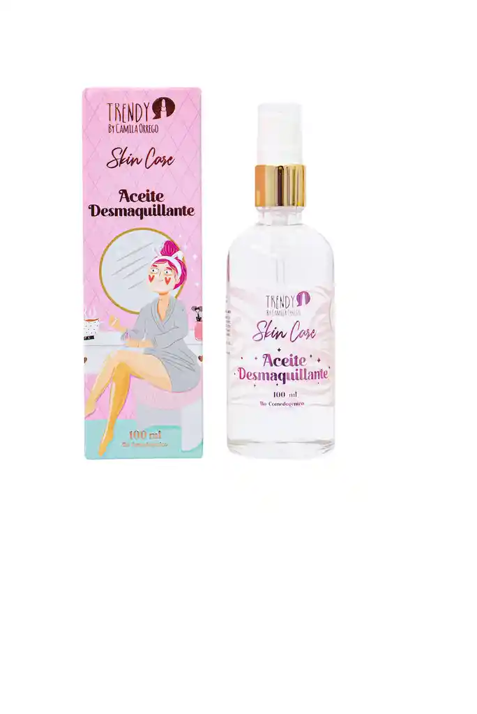 Aceite Desmaquillante Para Ojos Y Labios Trendy