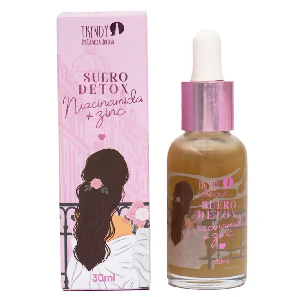 Trendy Suero Niacinamida + Zinc Detox 30ml