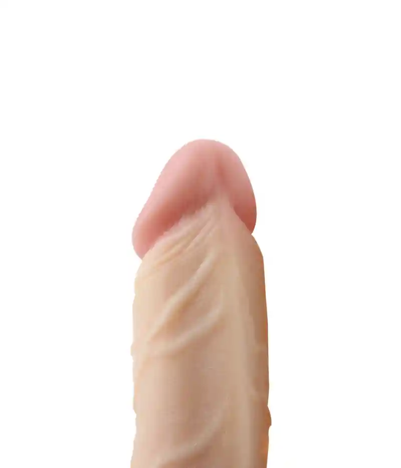 Dildo Realista Curvo Con Ventosa 18cm