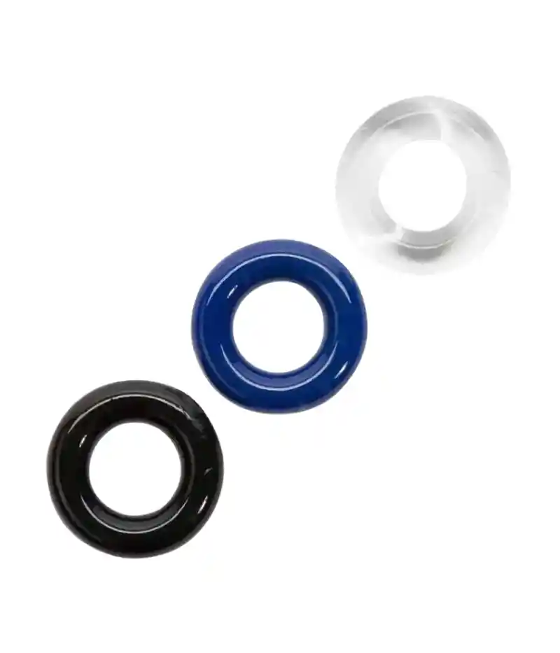 Set De Anillos Para El Pene - Silicona X3uni