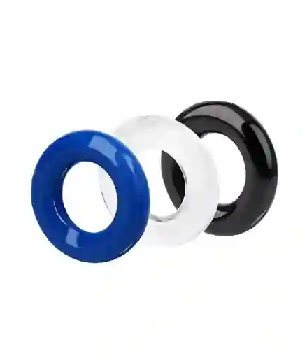 Set De Anillos Para El Pene - Silicona X3uni