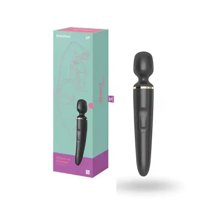 Satisfyer Wand-er Woman Hitachi Negro Masajeador De Clitoris