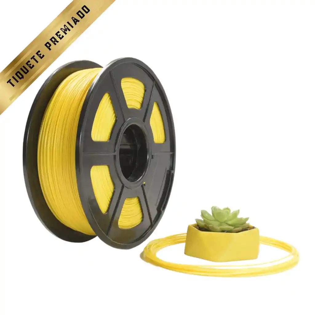 Filamento Pla Para Impresión 3d • 1.75mm – Amarillo