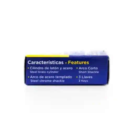 Candado 25mm Plata Fanal