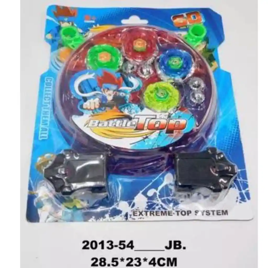Estadio De Batalla Beyblade Generico +dos Beyblade Juguete