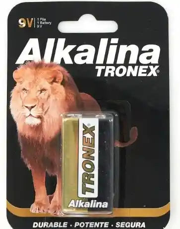 Bateria Tronex Alkalina 6lr6l/9v