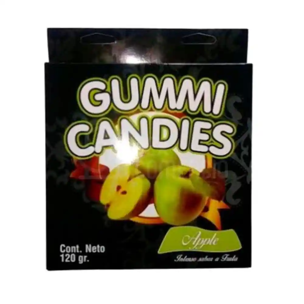 Ropa Interior Comestible Panty+brasier Gummi Candies Apple