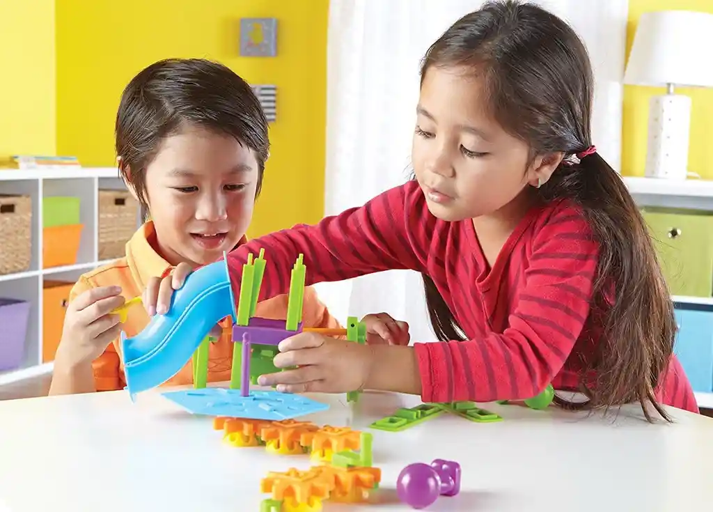 Set Ingeniería Y Construcción Parque De Juegos Stem Niños