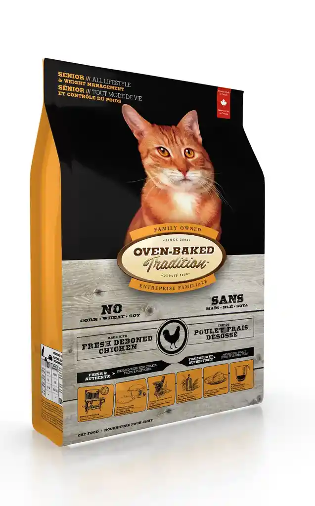 Over Baked Trad Cat Senior Chicken 4,54k