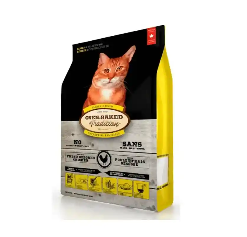 Over Baked Trad. Cat - Chicken 4,54 Kg