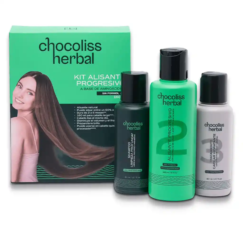 Kit Alisante Chocoliss Herbal 160ml