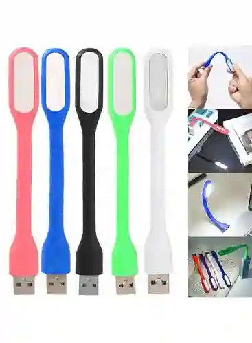 Lampara Usb Para Portatil Flexible Con Luz Led