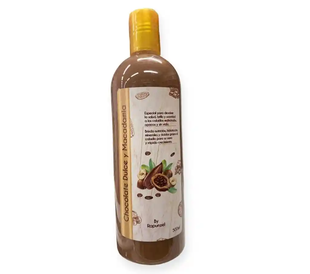 Tratamiento Chocolate Dulce Y Macadamia Rapunzel X 500ml