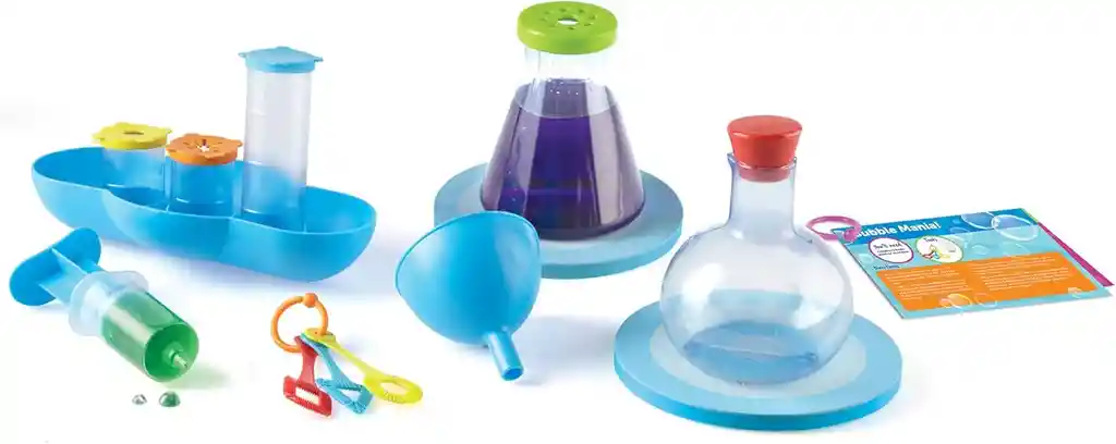 Juego De Laboratorio Experimentos Con Agua Stem Niños Niñas