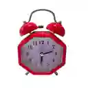 Reloj Despertador Campana Octagonal