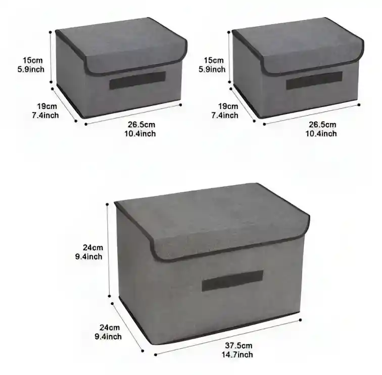 Cajas Organizadoras Set X 3 Pzas