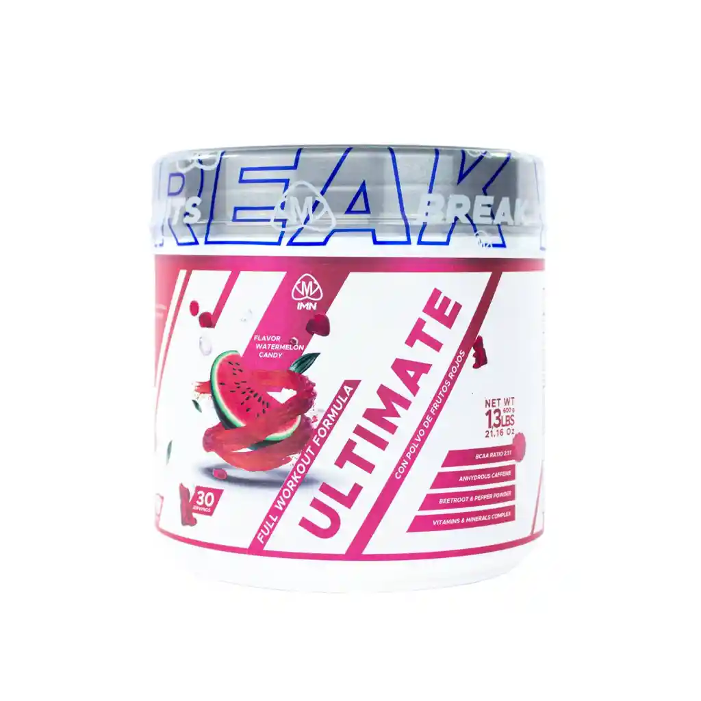 Ultimate Pre-workout 30 Ser Sabor Watermelon Candy