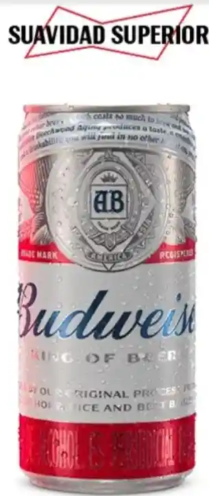 Bandeja Budweiser 269ml X 24und