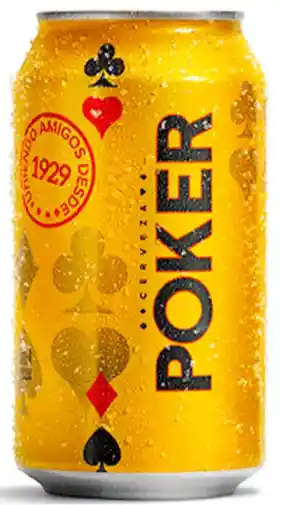Bandeja Poker 330ml X 24und