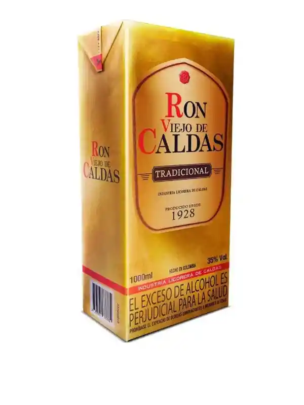 Litro Ron Viejo Caldas
